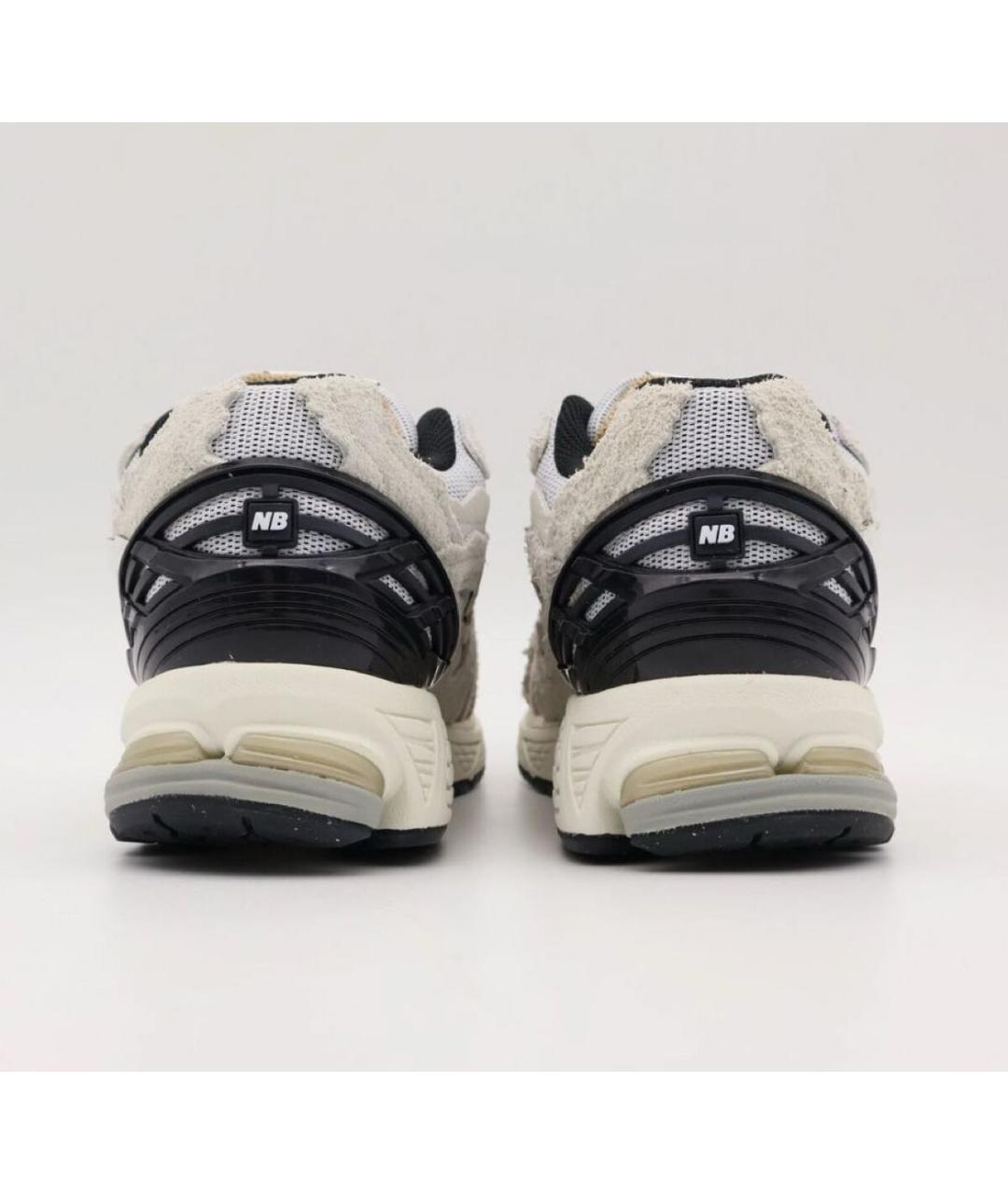 NEW BALANCE Бежевые замшевые низкие кроссовки / кеды, фото 8