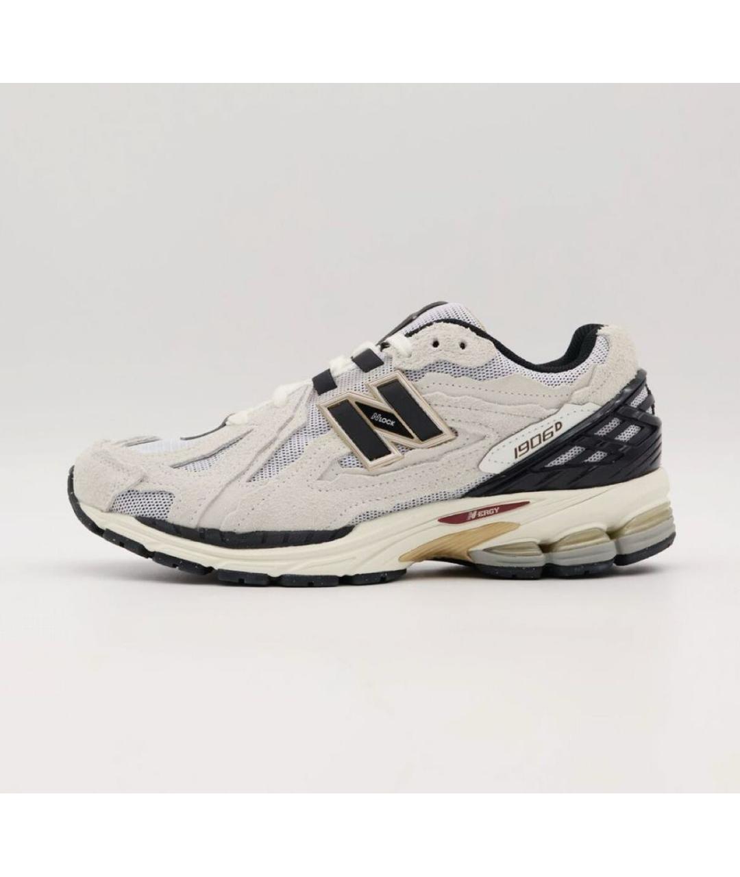 NEW BALANCE Бежевые замшевые низкие кроссовки / кеды, фото 9