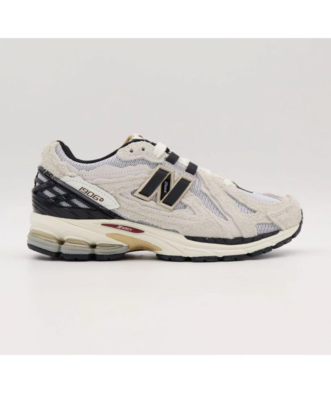 NEW BALANCE Бежевые замшевые низкие кроссовки / кеды, фото 5