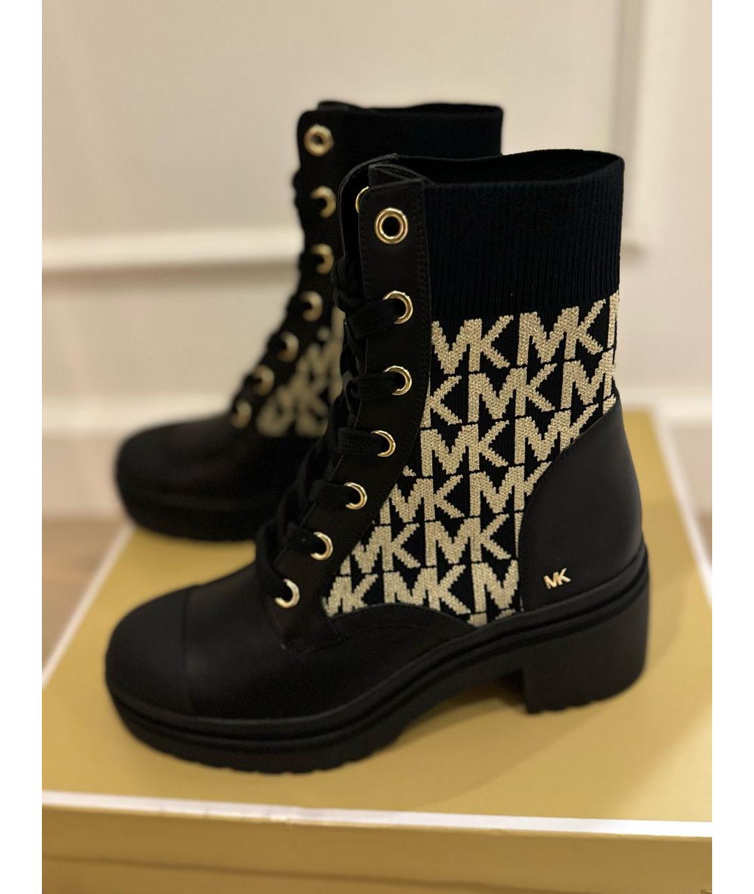 MICHAEL MICHAEL KORS Черные ботинки, фото 8