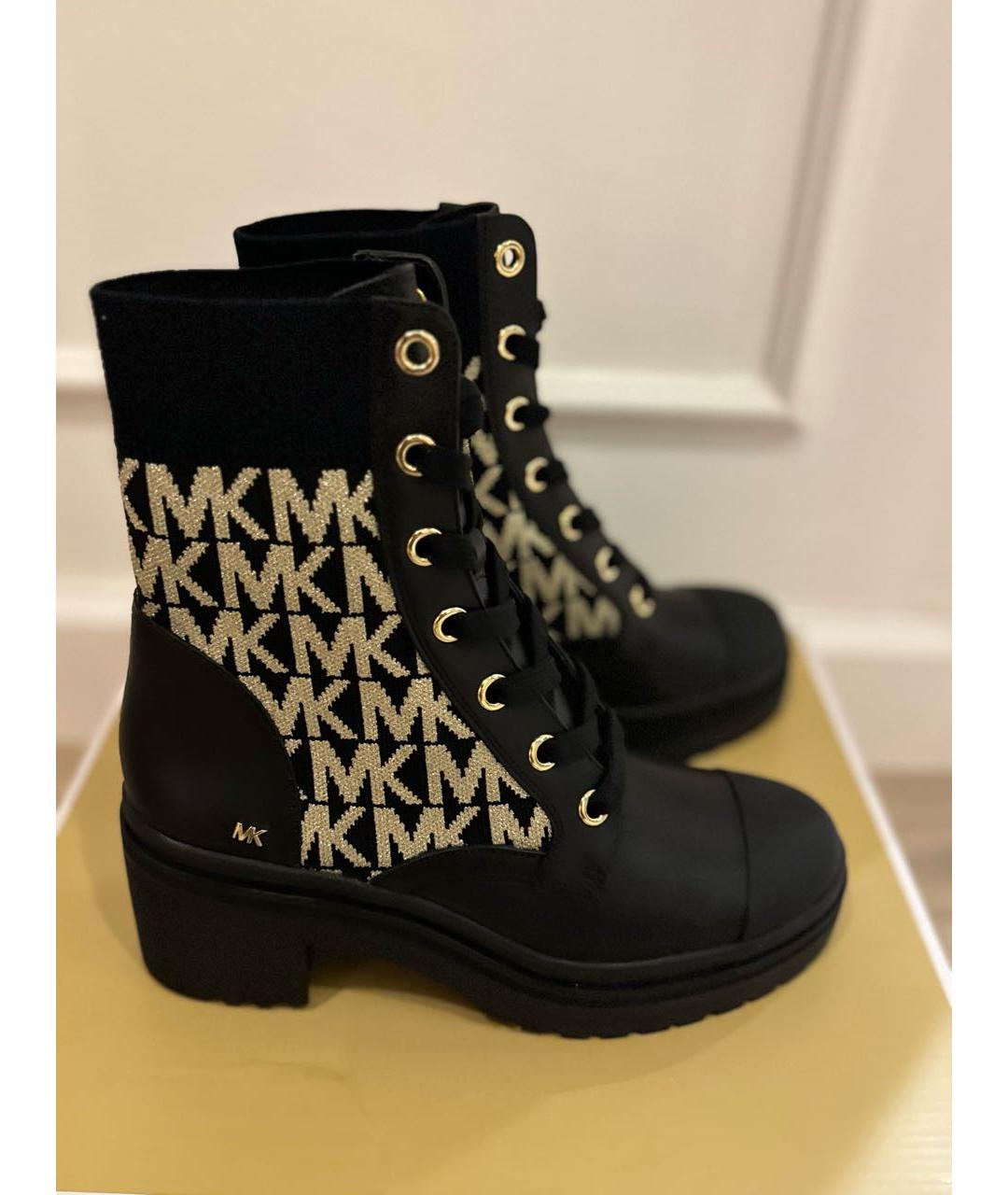 MICHAEL MICHAEL KORS Черные ботинки, фото 9