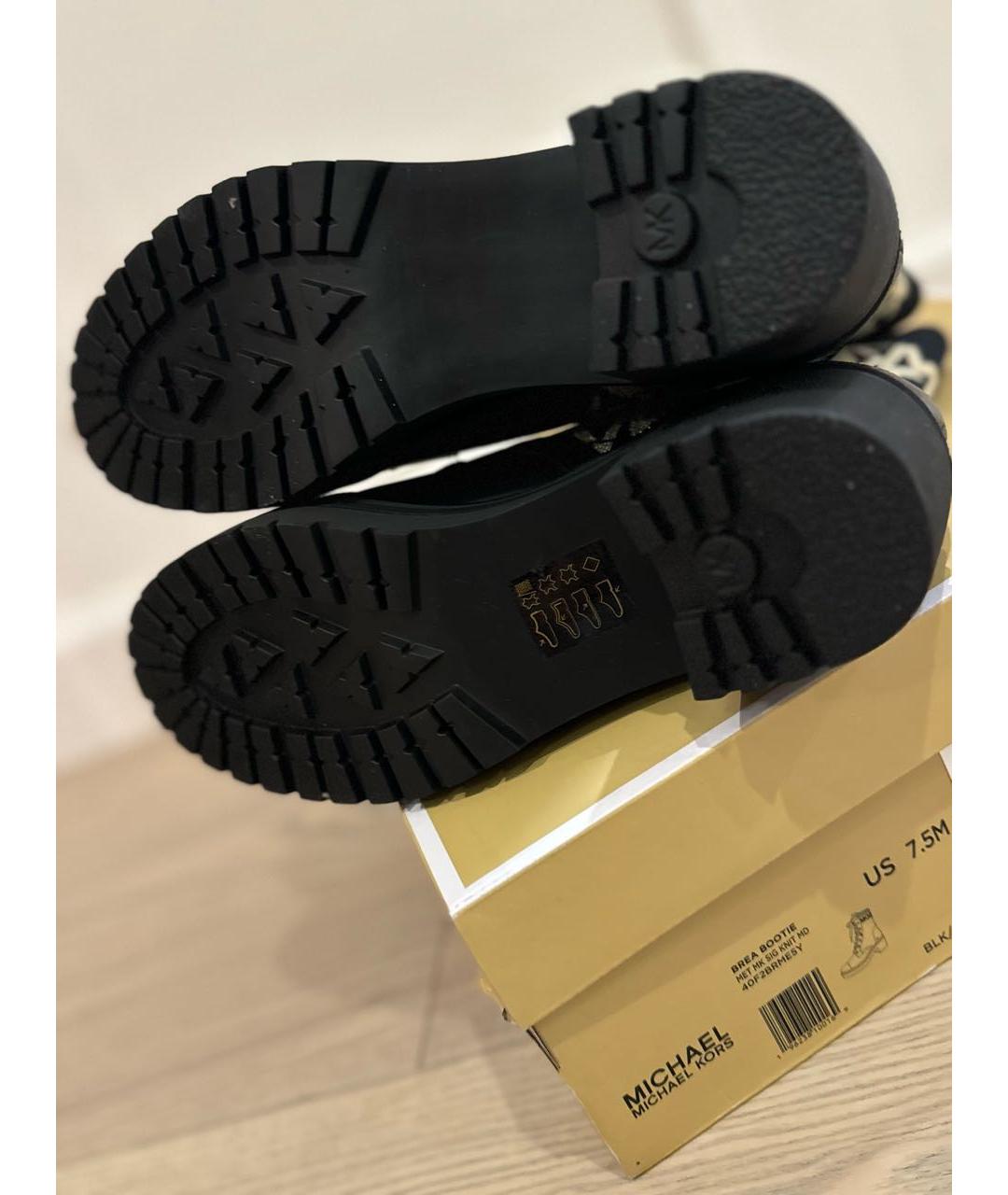 MICHAEL MICHAEL KORS Черные ботинки, фото 6