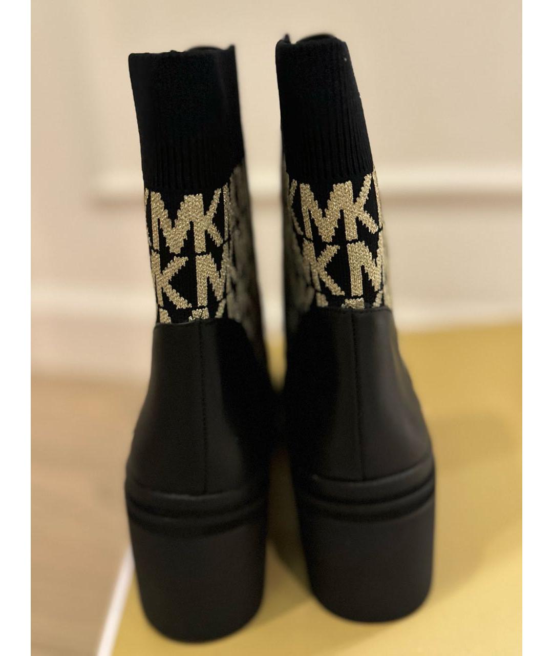 MICHAEL MICHAEL KORS Черные ботинки, фото 4