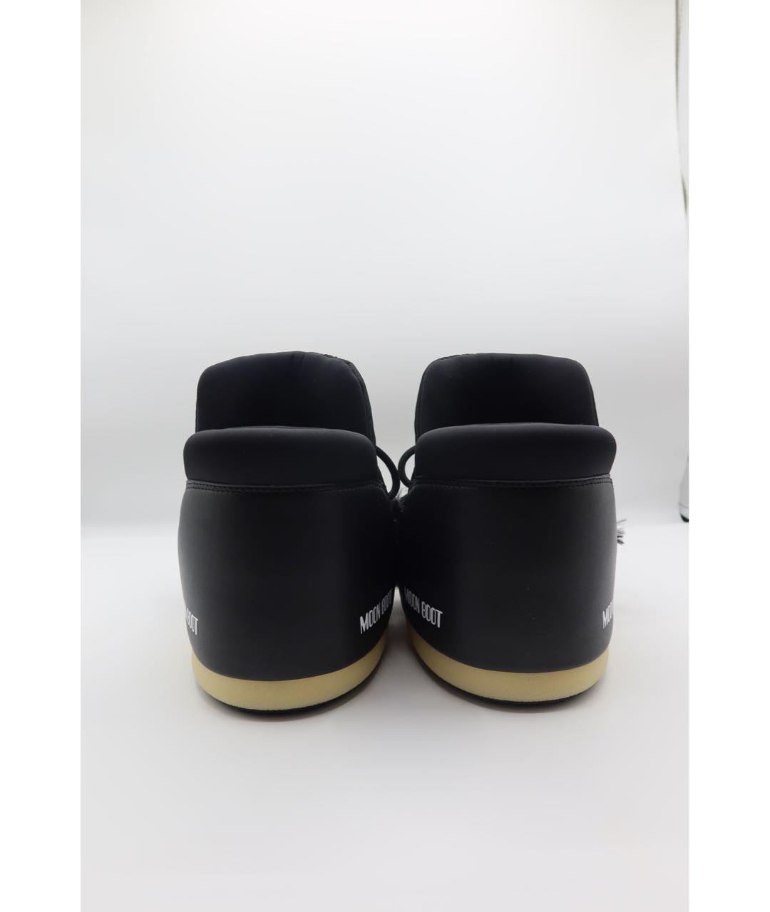 MOON BOOT Черные текстильные ботинки, фото 5