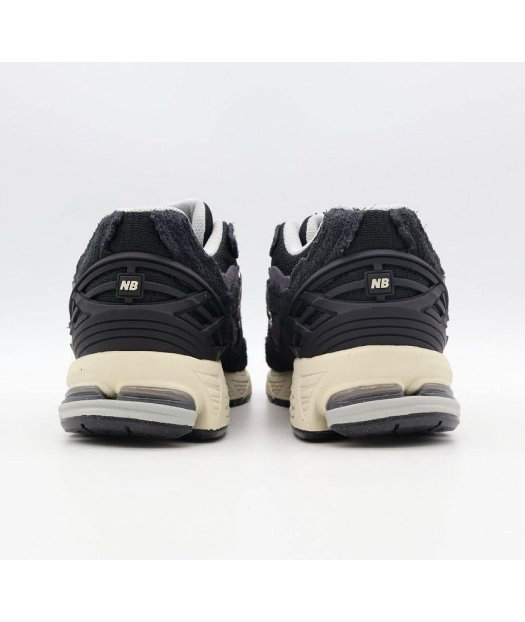 NEW BALANCE Черные замшевые низкие кроссовки / кеды, фото 7