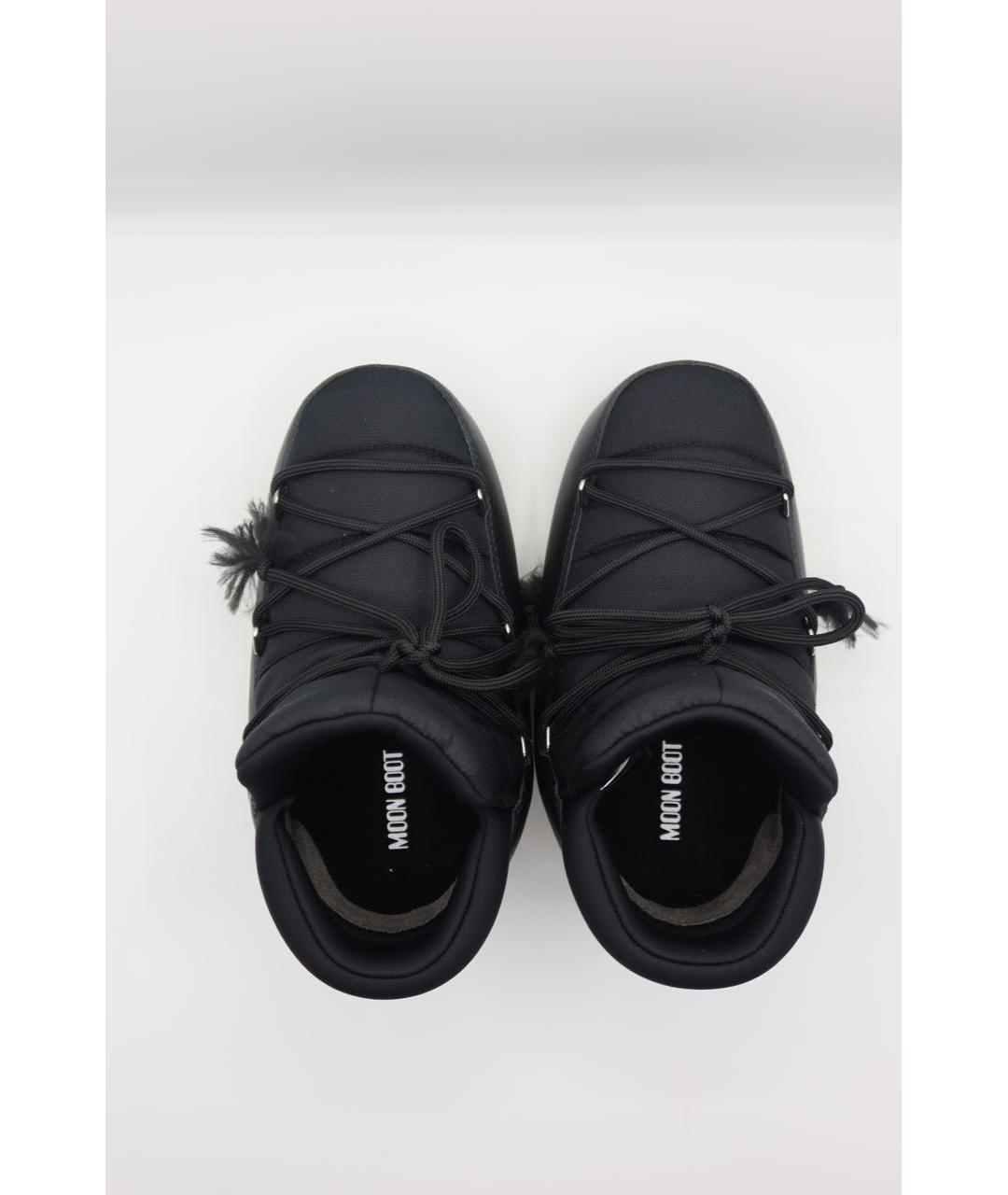 MOON BOOT Черные низкие ботинки, фото 7
