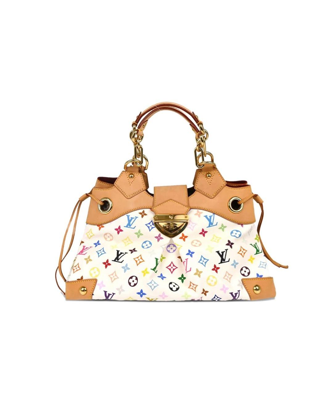 LOUIS VUITTON Белая кожаная сумка тоут, фото 1