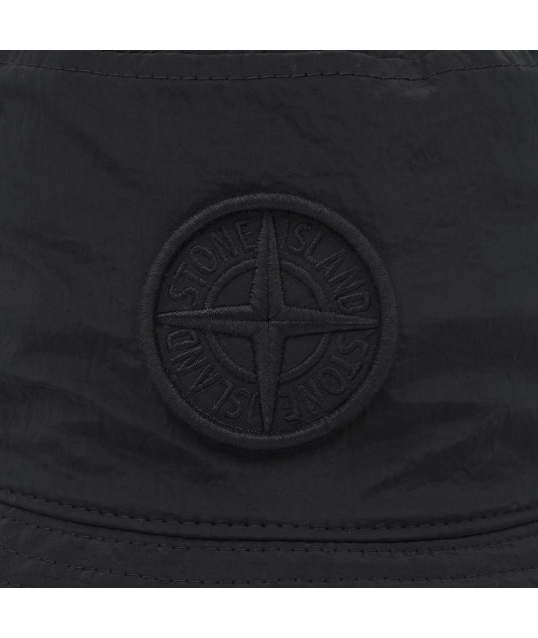 STONE ISLAND Черная шляпа, фото 3