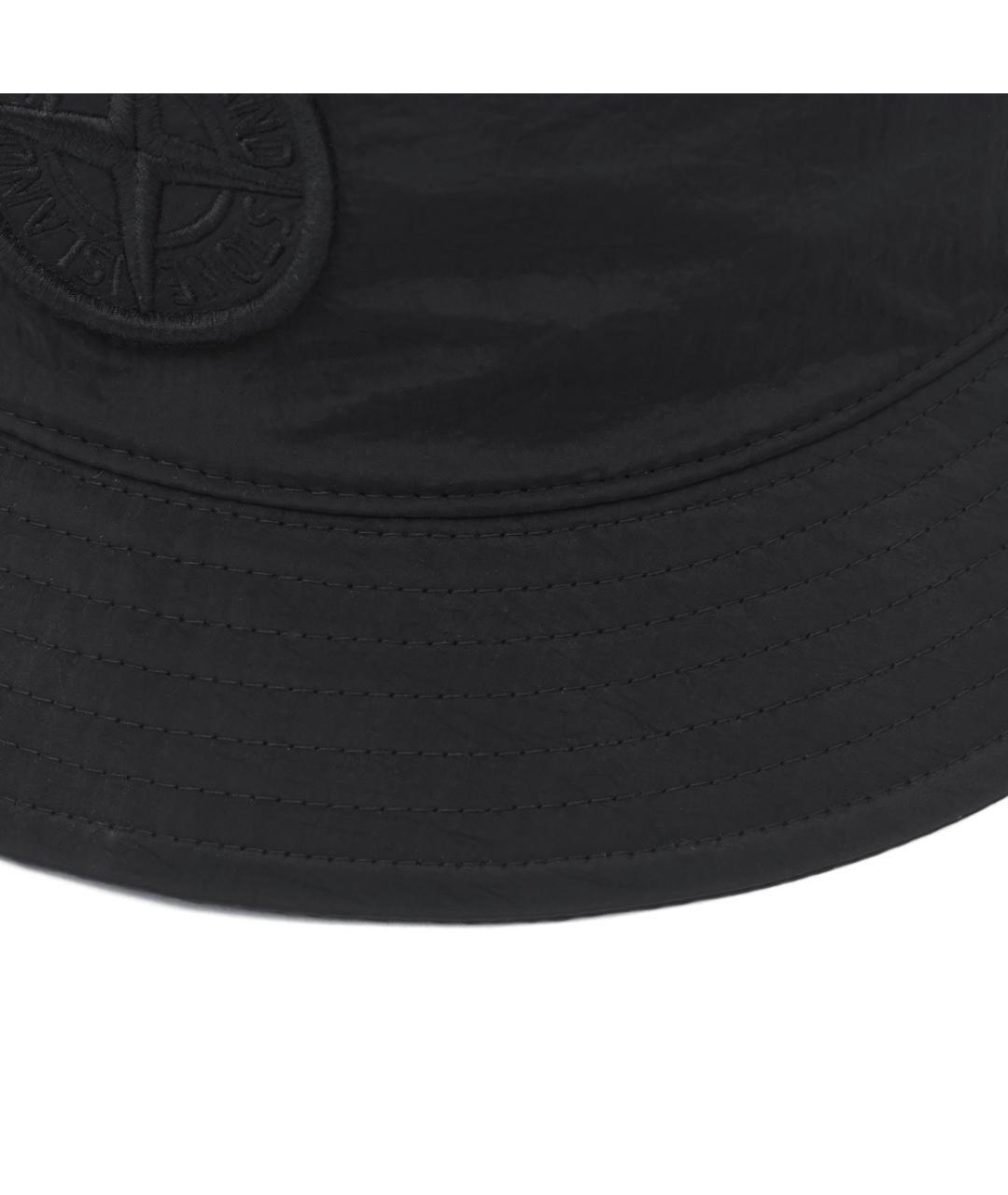 STONE ISLAND Черная шляпа, фото 2