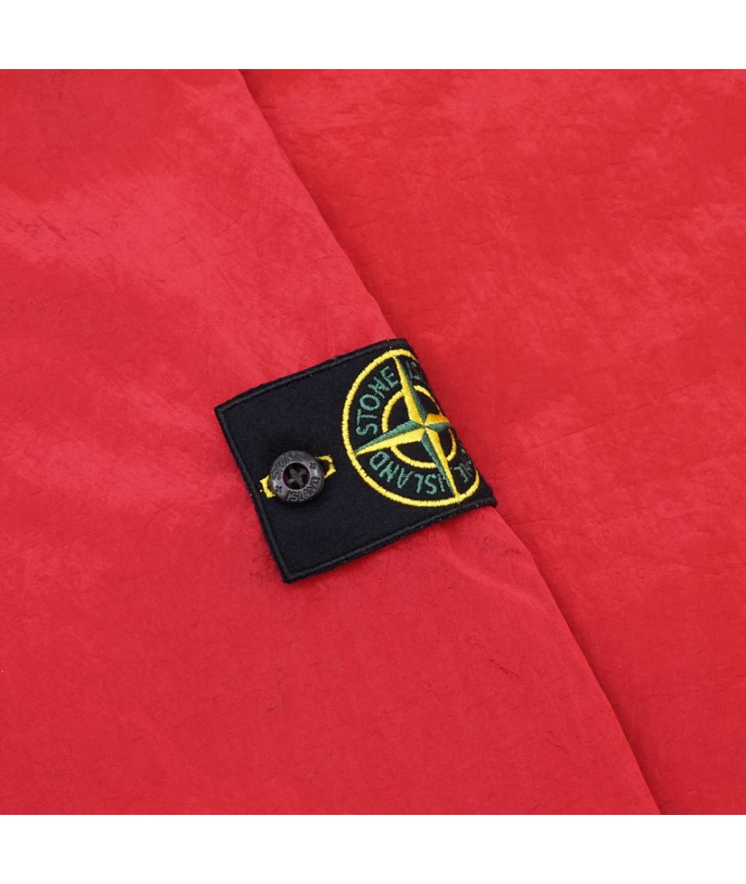 STONE ISLAND Красная полиамидовая куртка, фото 7