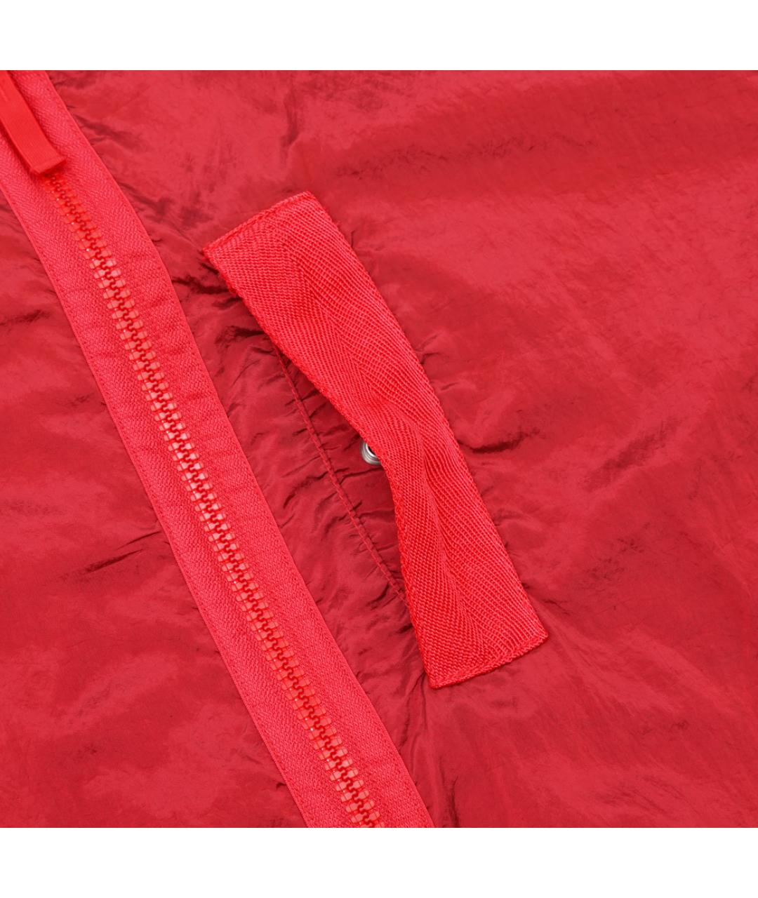 STONE ISLAND Красная полиамидовая куртка, фото 3