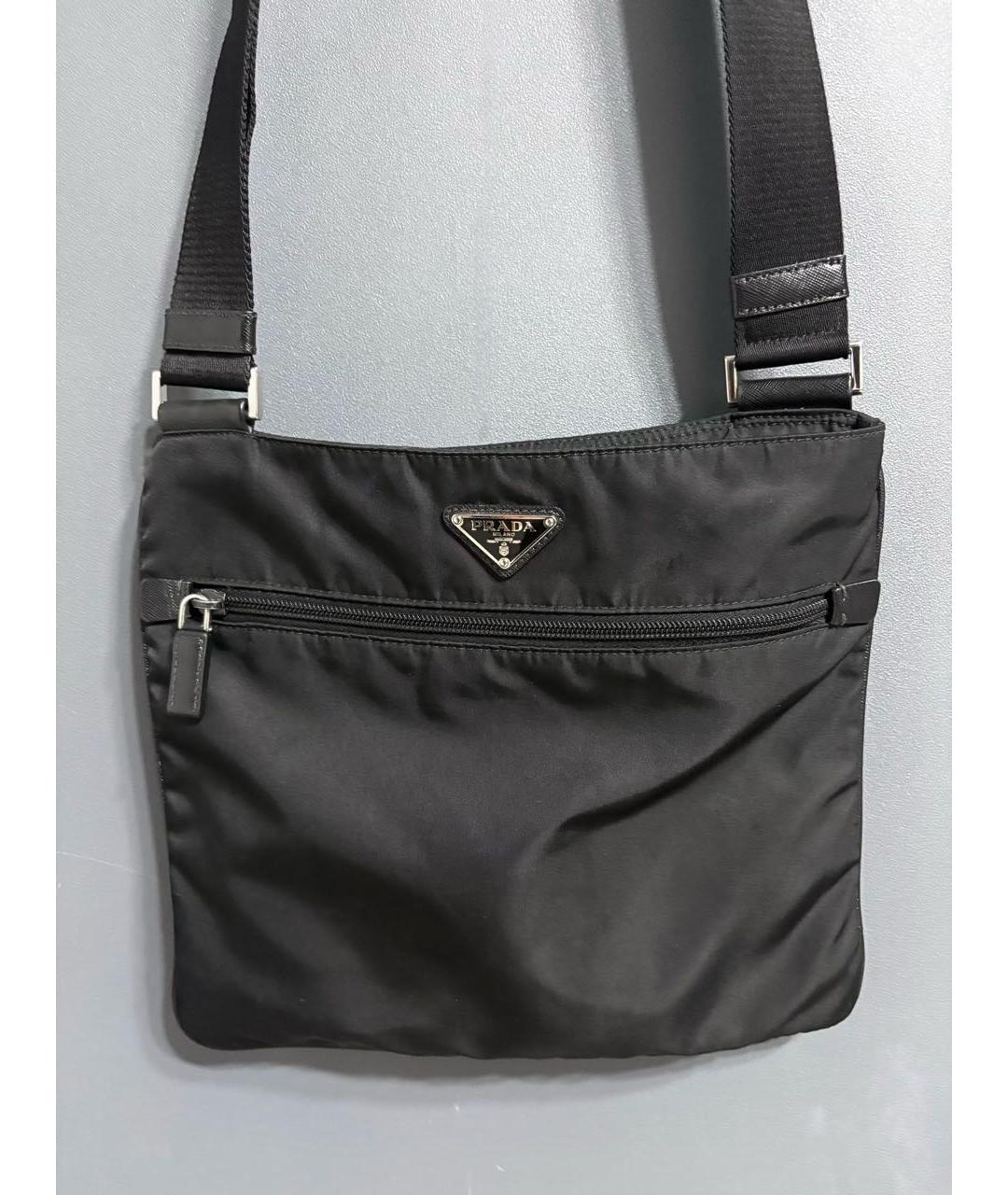 PRADA Черная сумка на плечо, фото 5