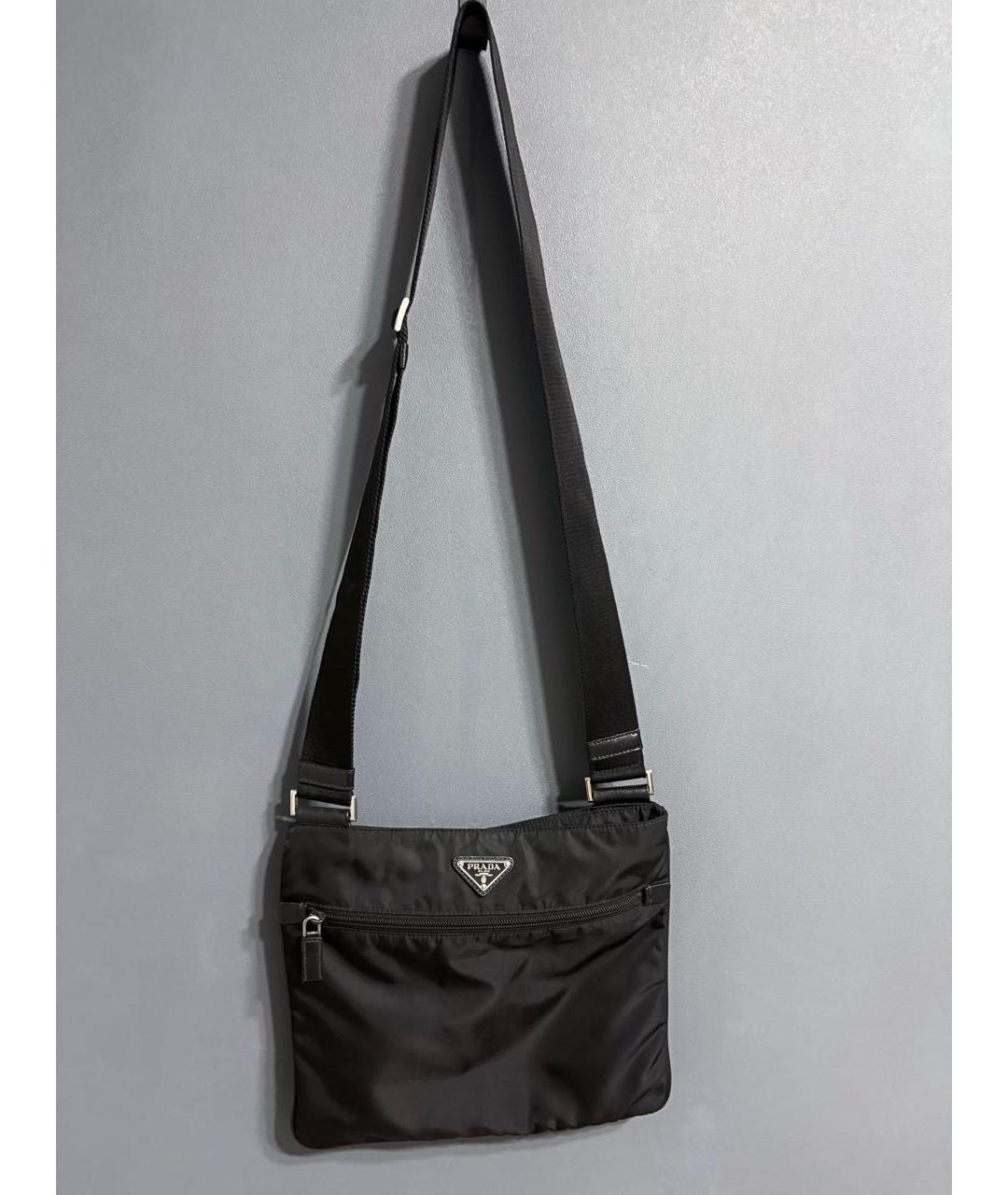 PRADA Черная сумка на плечо, фото 6