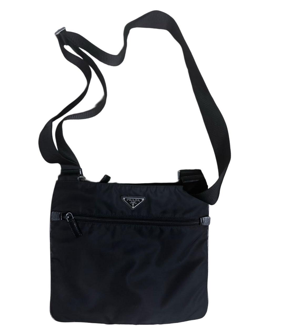 PRADA Черная сумка на плечо, фото 1