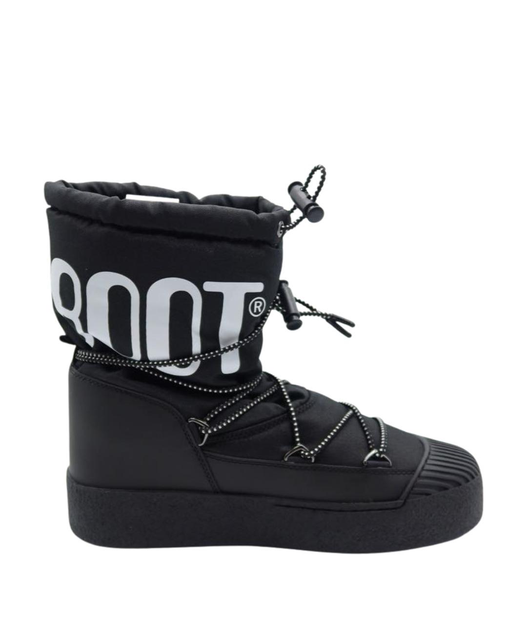 MOON BOOT Черные высокие ботинки, фото 1