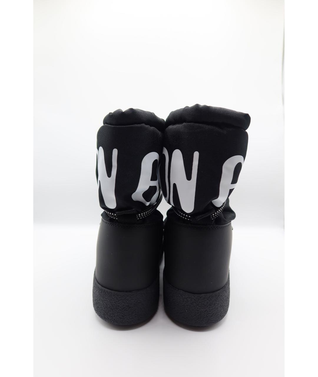 MOON BOOT Черные высокие ботинки, фото 5