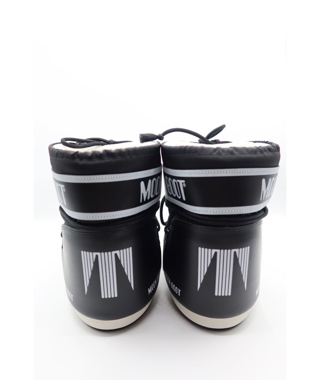 MOON BOOT Черные высокие ботинки, фото 5