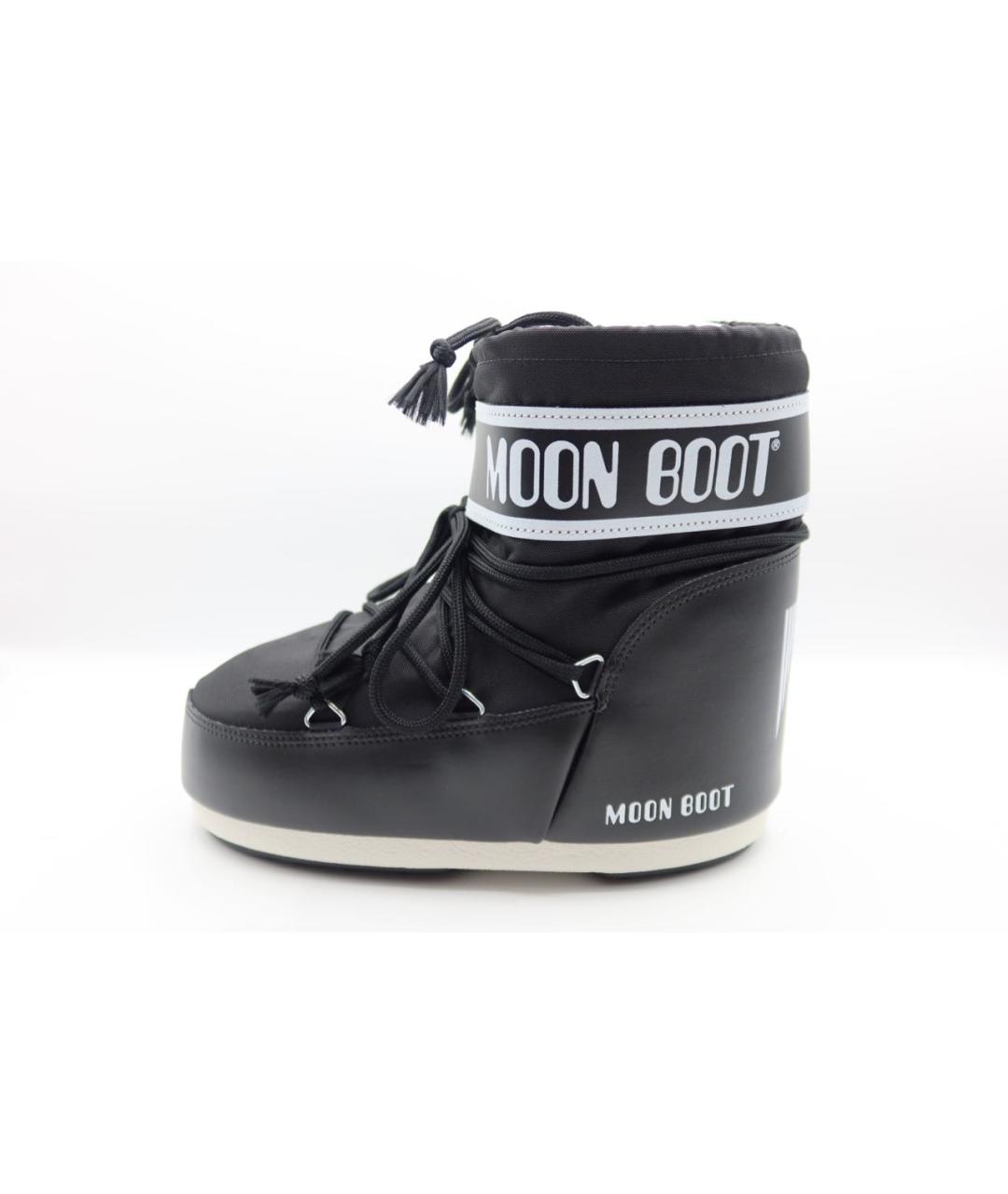 MOON BOOT Черные высокие ботинки, фото 3