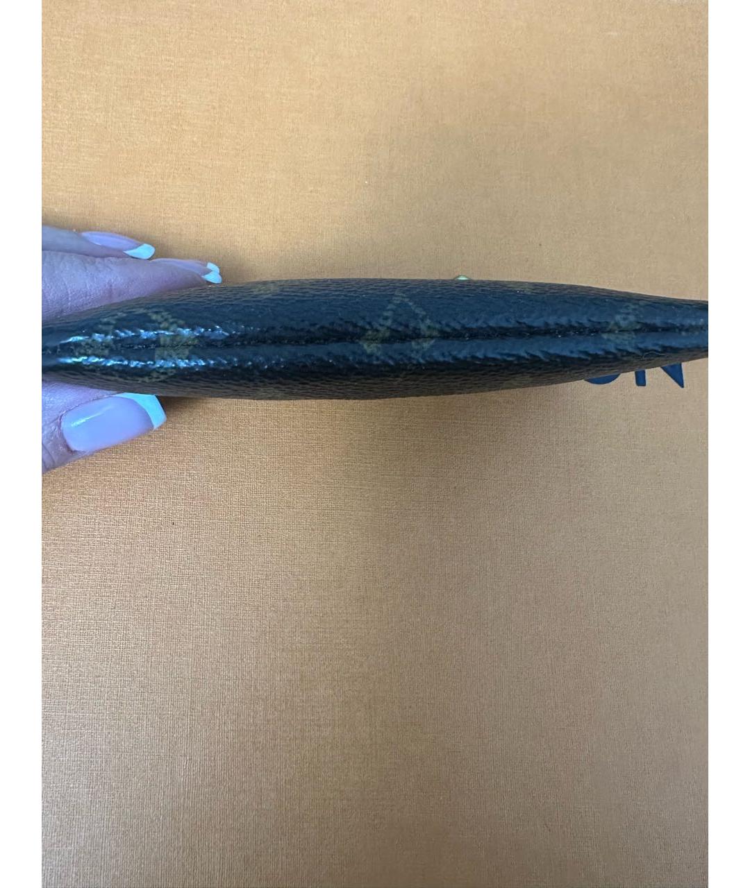 LOUIS VUITTON Коричневая ключница, фото 6