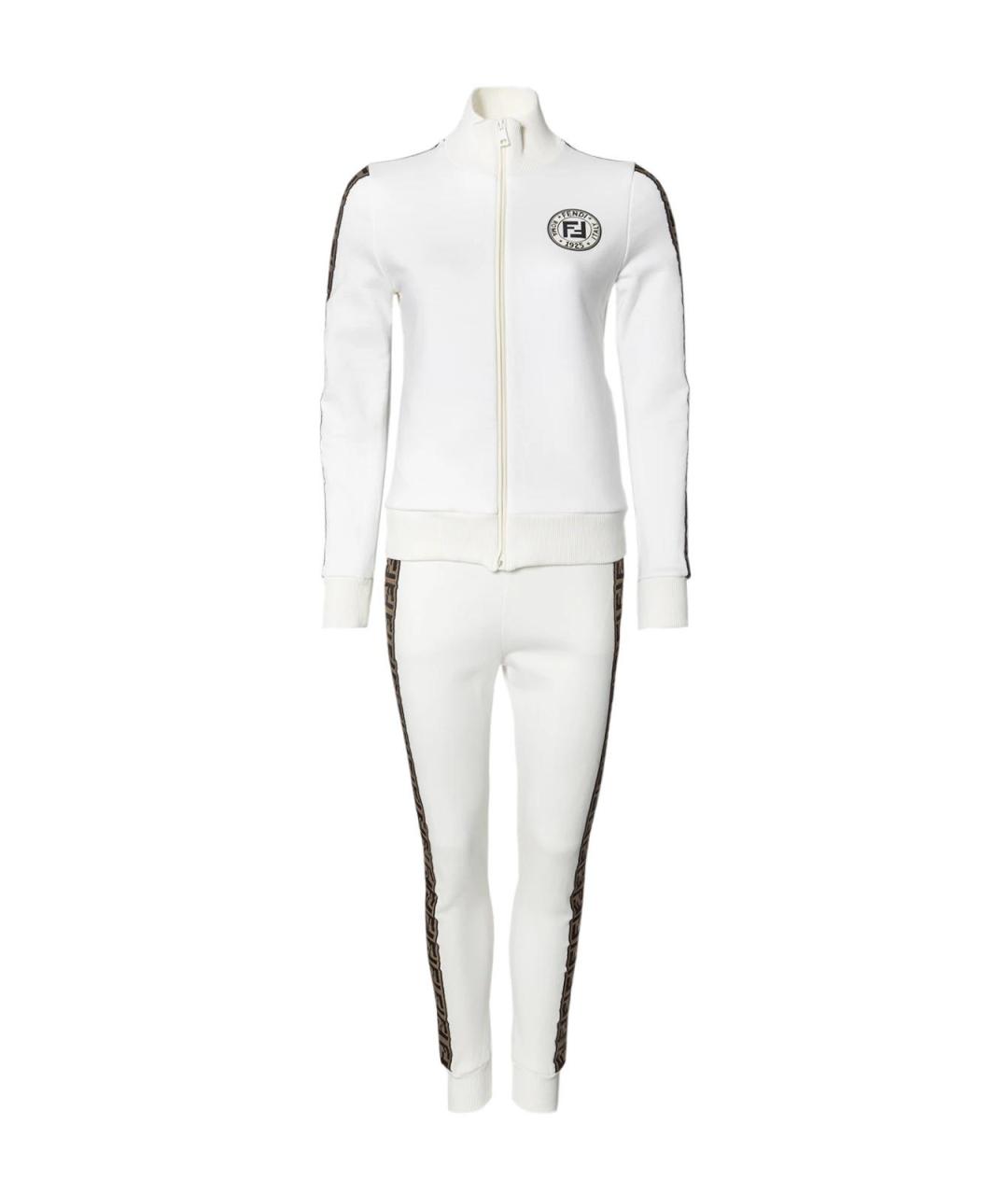 FENDI Белый костюм с брюками, фото 1