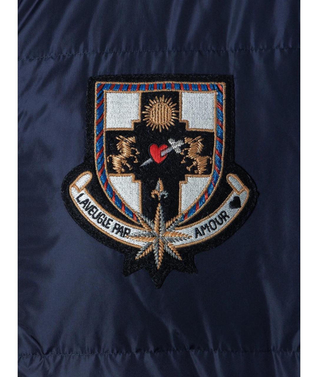 GUCCI Синий полиэстеровый пуховик, фото 5