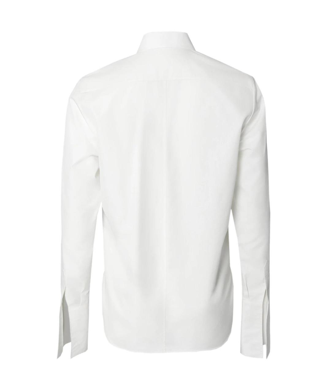 CHRISTIAN DIOR Белая хлопковая рубашка, фото 3