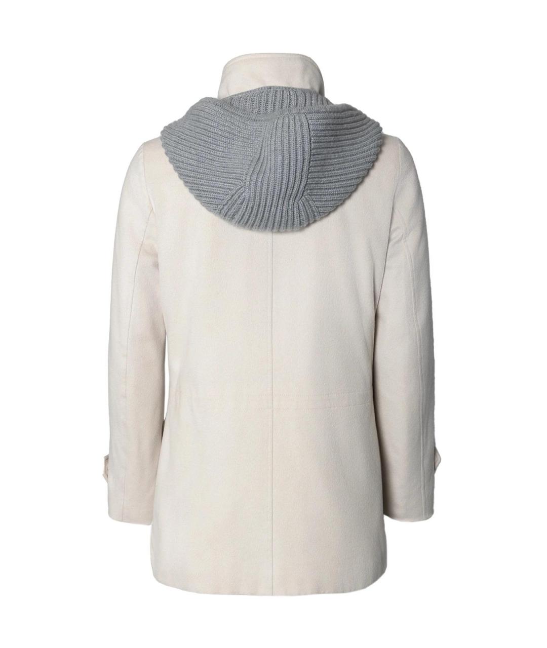 LORO PIANA Бежевая кашемировая парка, фото 2