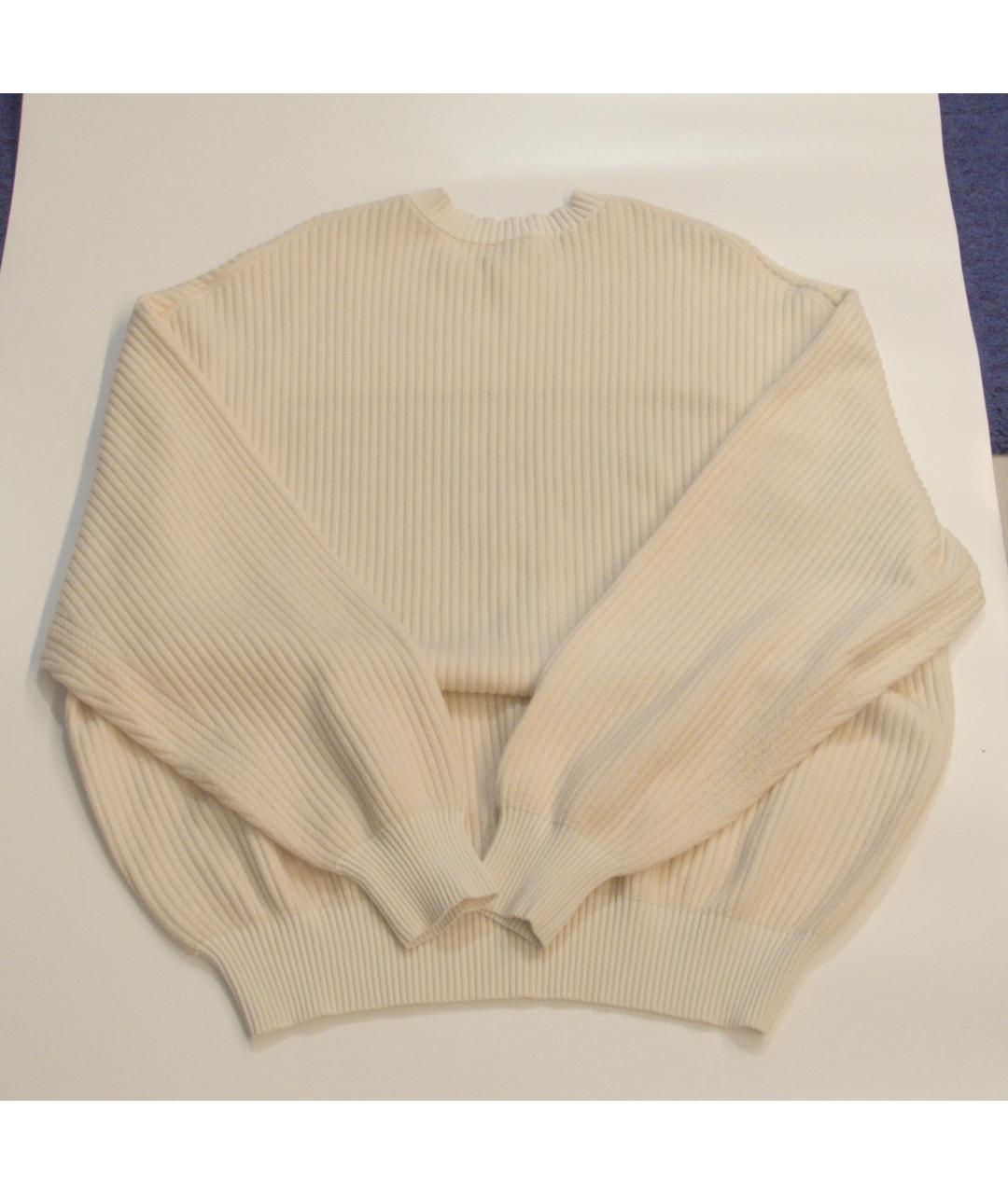 Y-3 Бежевый шерстяной джемпер / свитер, фото 2