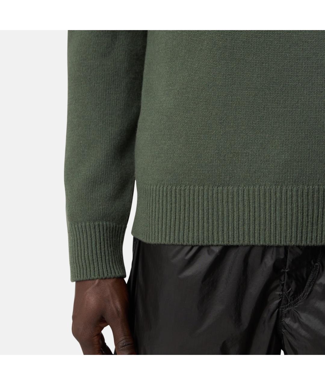 STONE ISLAND Хаки шерстяной джемпер / свитер, фото 9