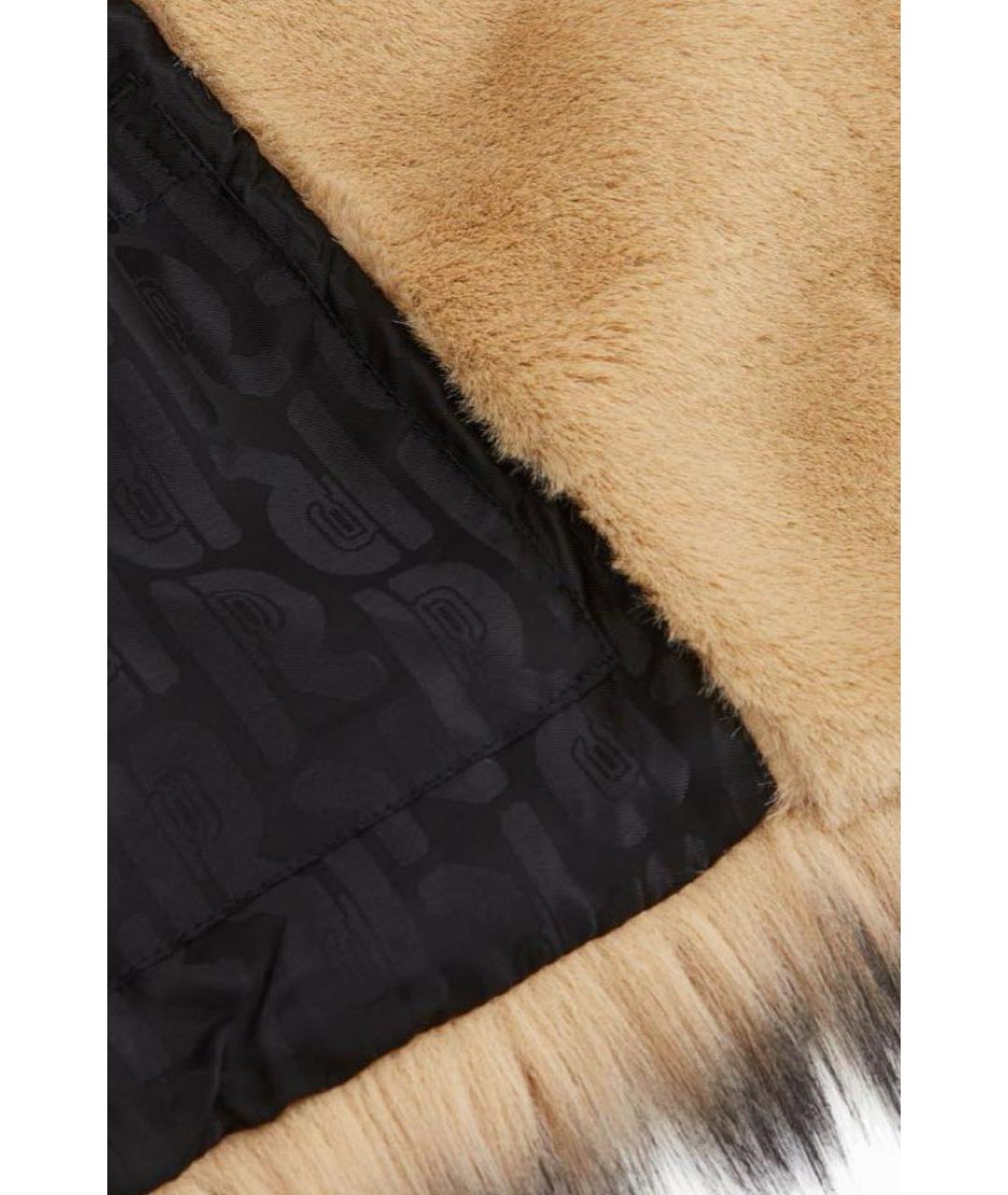 PACO RABANNE Коричневая меховая дубленка/шуба, фото 6