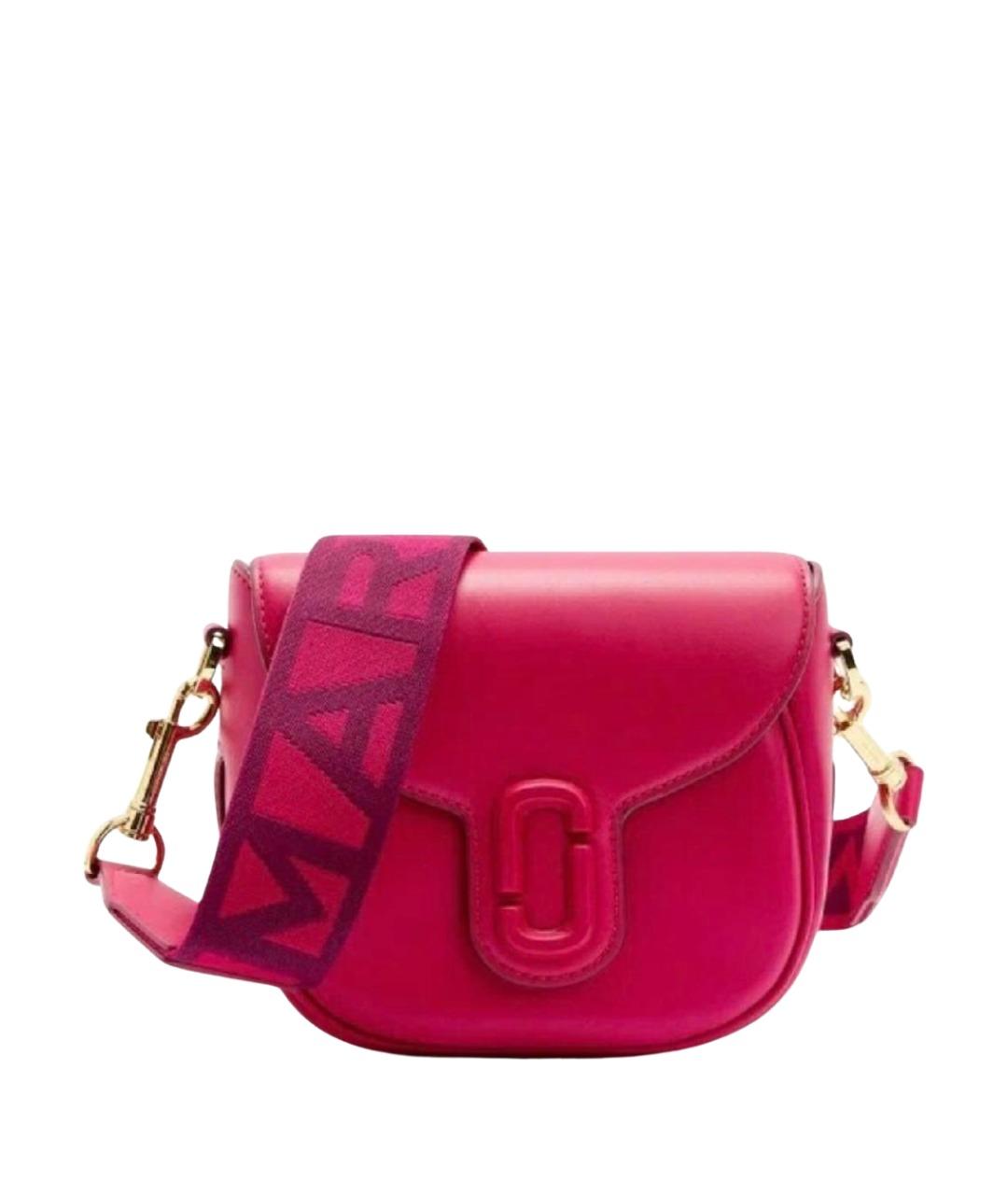 MARC JACOBS Фуксия кожаная сумка через плечо, фото 1