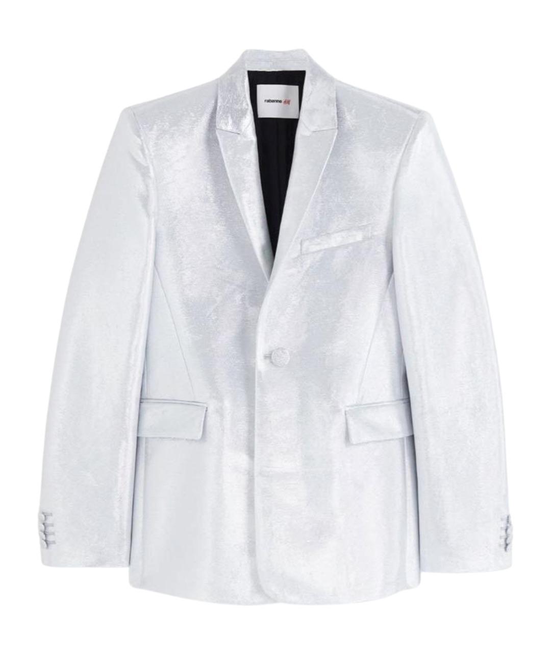 PACO RABANNE Серебрянный пиджак, фото 1