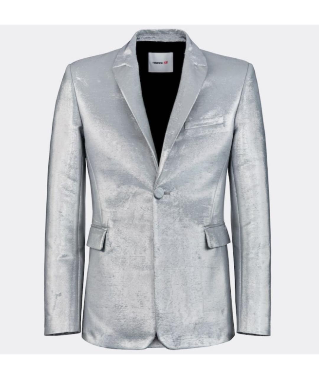 PACO RABANNE Серебрянный пиджак, фото 5
