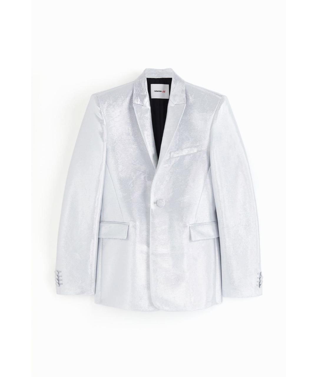 PACO RABANNE Серебрянный пиджак, фото 6
