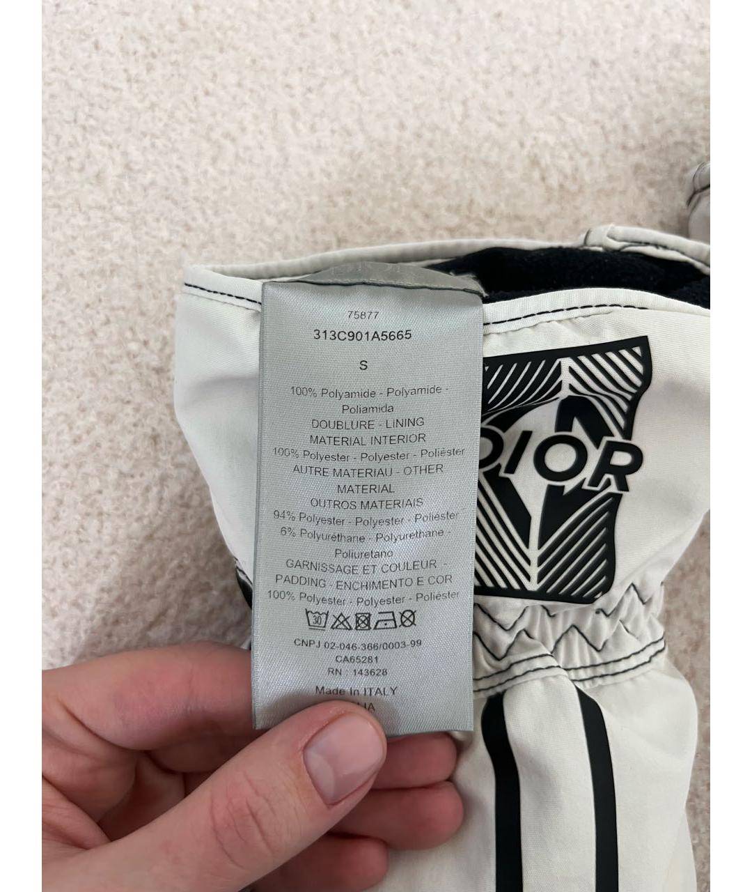 CHRISTIAN DIOR Белые перчатки, фото 2