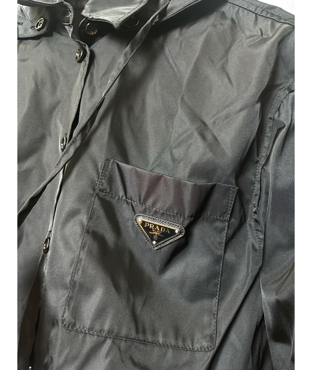 PRADA Черная спортивная куртка, фото 2