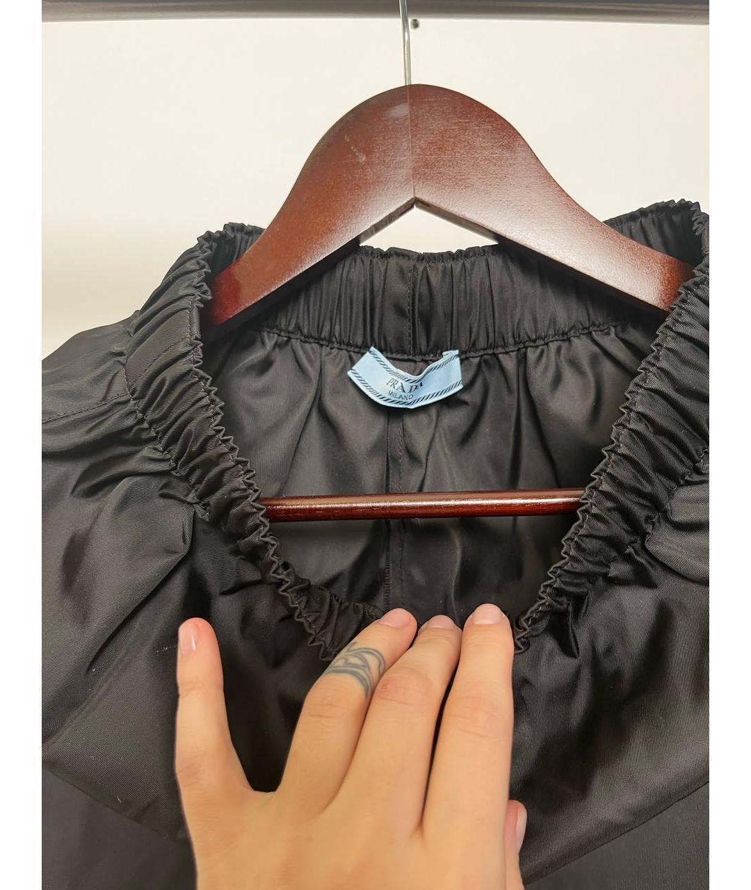 PRADA Черные шорты, фото 4