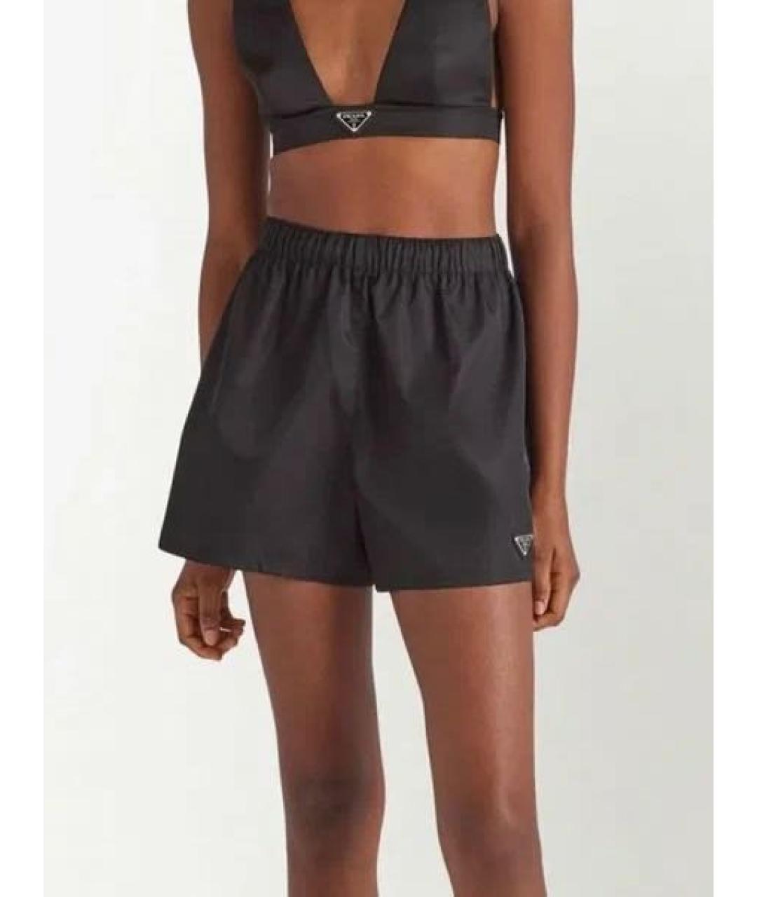 PRADA Черные шорты, фото 2