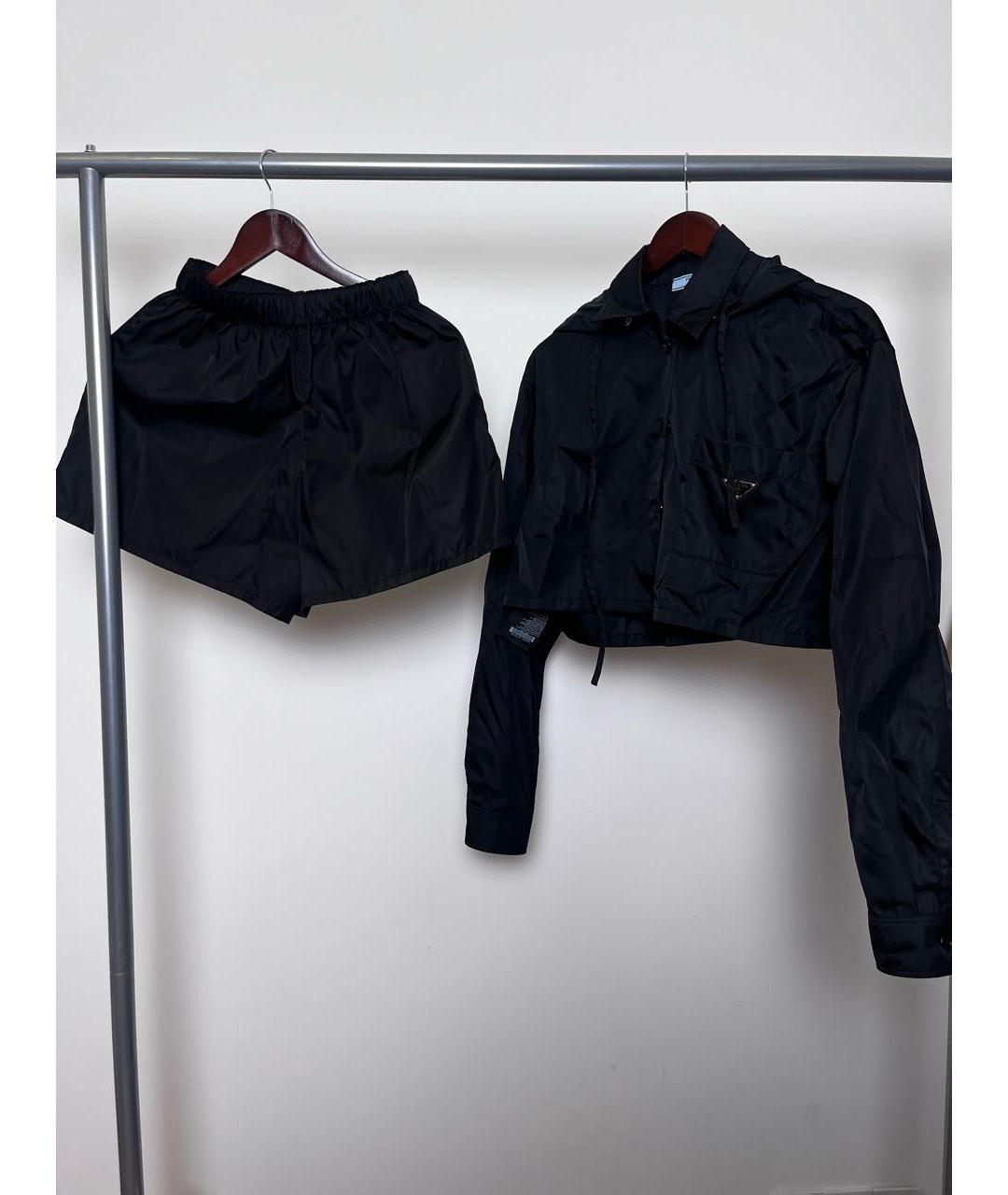 PRADA Черные шорты, фото 6