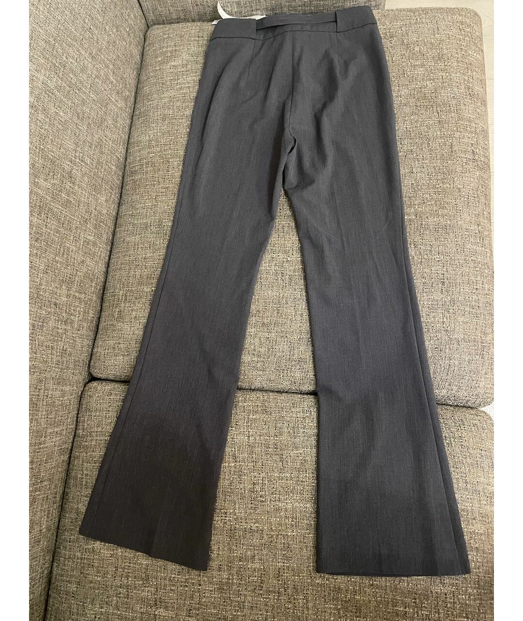 STEFANEL Серый полиэстеровый костюм с брюками, фото 6