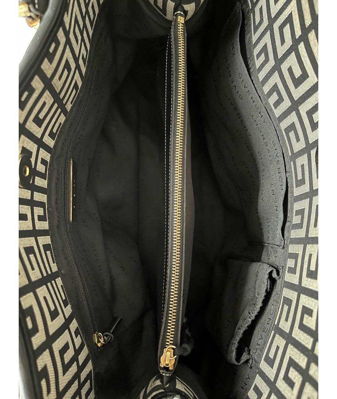 GIVENCHY VINTAGE Мульти тканевая сумка тоут, фото 7