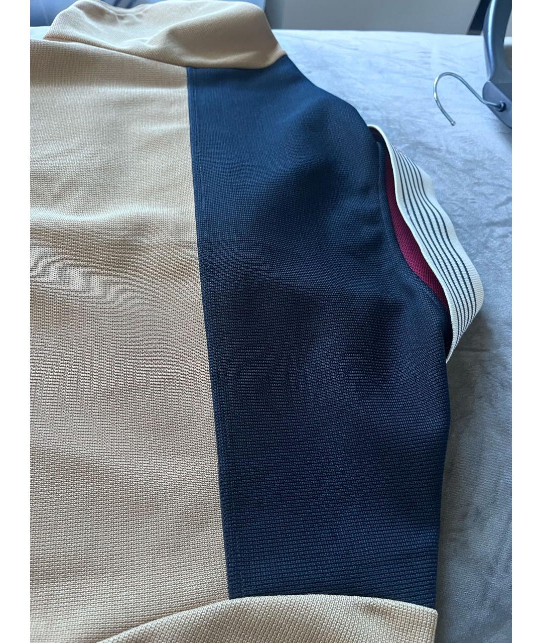 GUCCI Коричневое хлопковое поло с коротким рукавом, фото 8