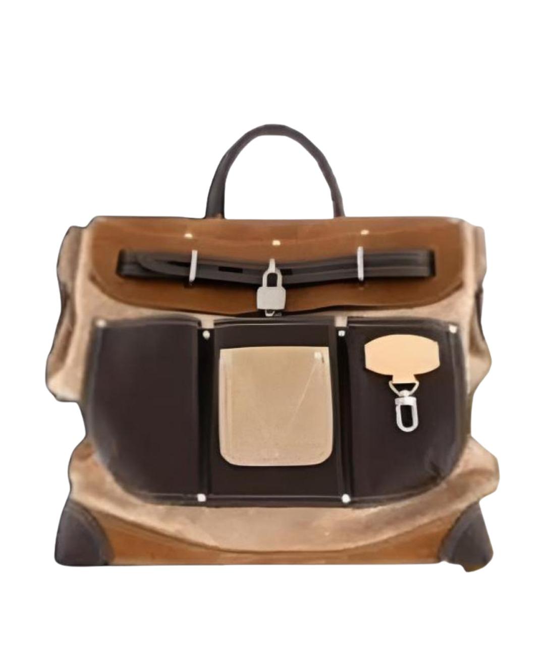 LOUIS VUITTON Коричневая сумка на плечо, фото 1