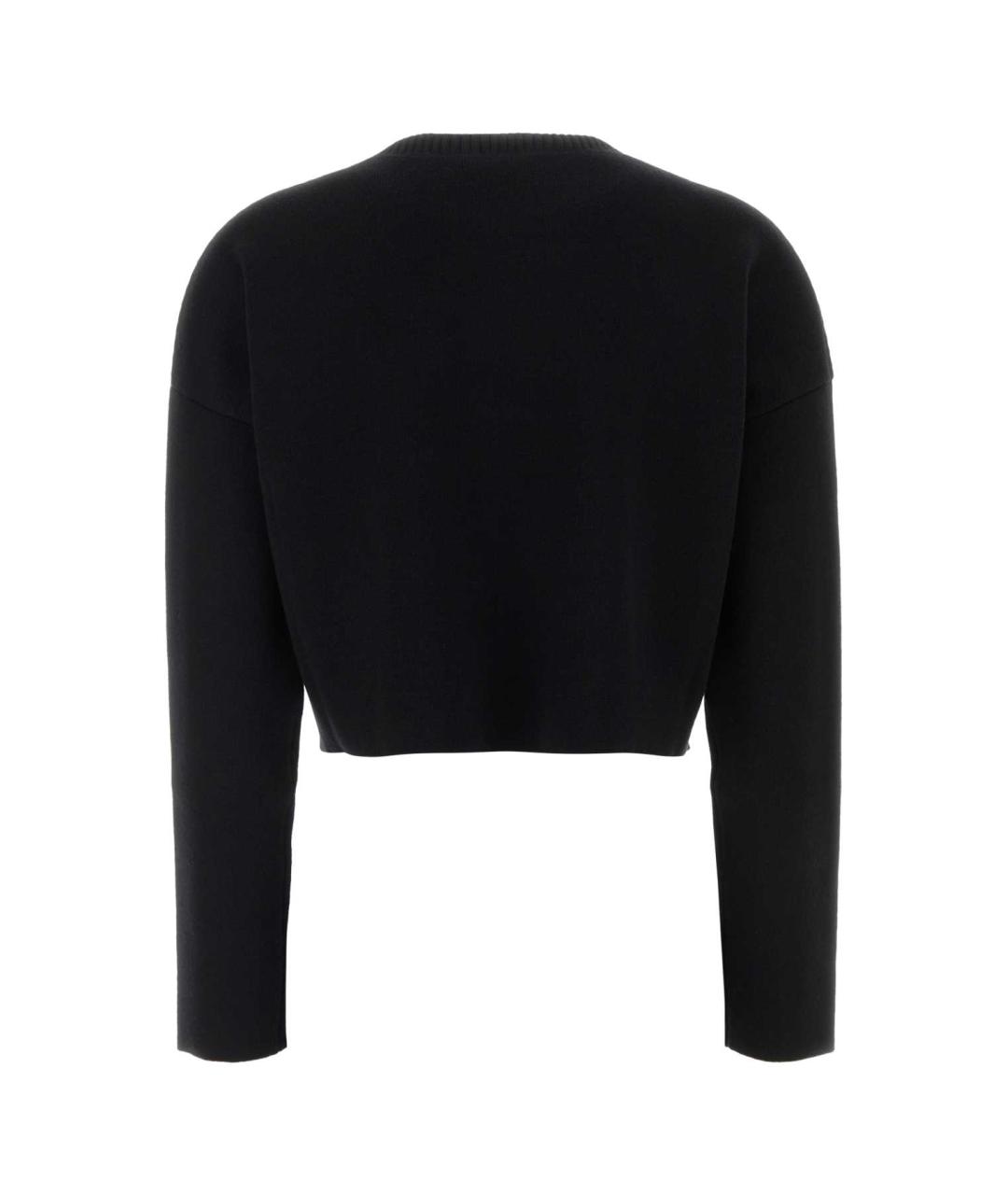 LOEWE Черный шерстяной джемпер / свитер, фото 2