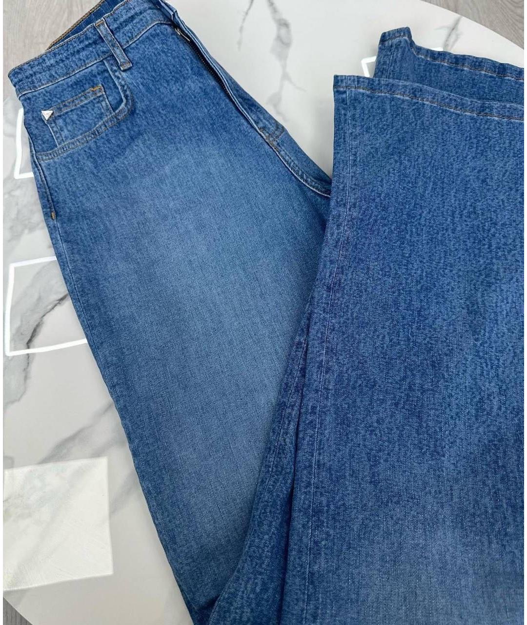 ICE PLAY Синие хлопковые прямые джинсы, фото 6