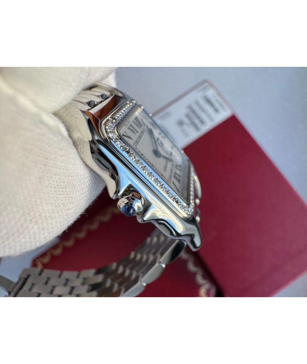 CARTIER Серебряные металлические часы, фото 6