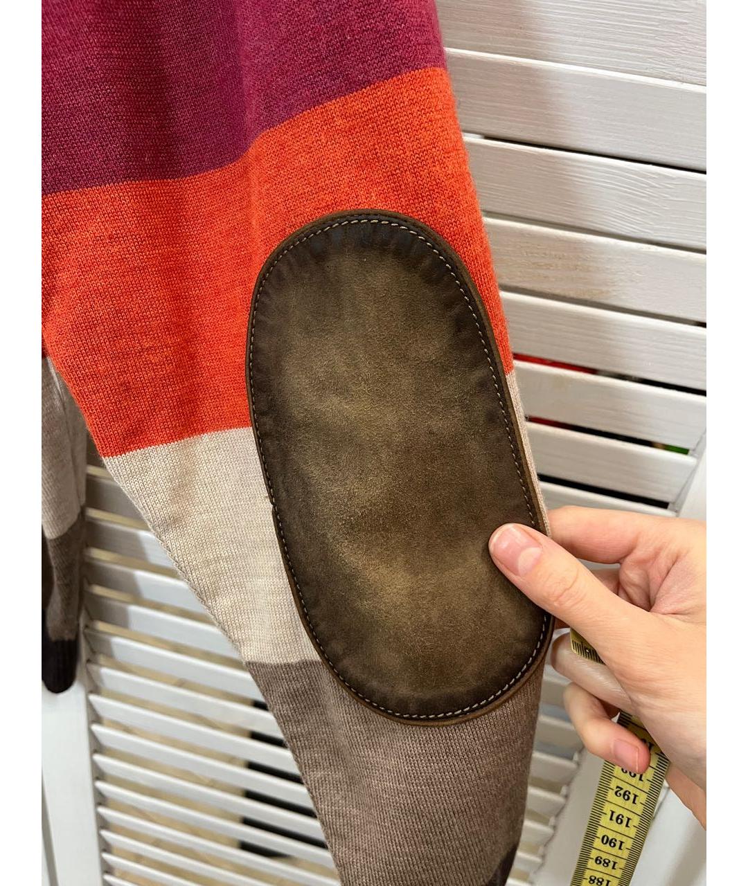 PAUL & SHARK Коричневый шерстяной джемпер / свитер, фото 4