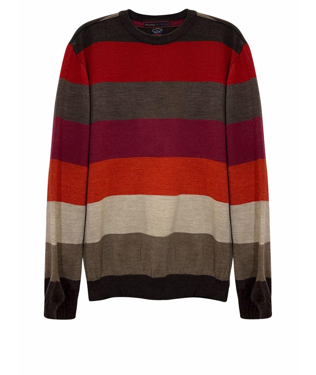 PAUL & SHARK Коричневый шерстяной джемпер / свитер, фото 1