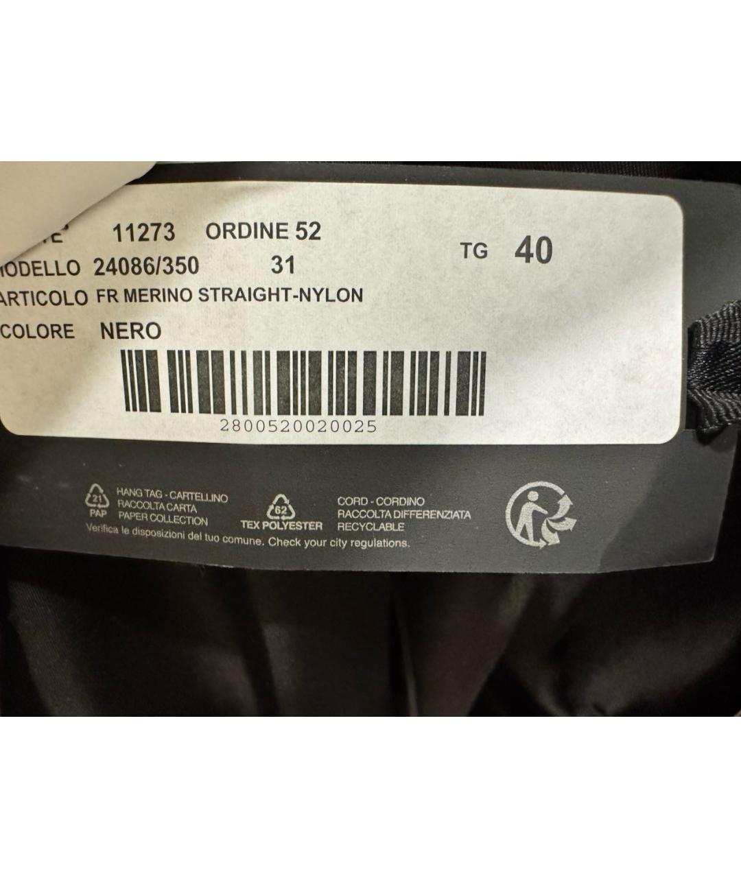 BLANCHA Черная дубленка, фото 4