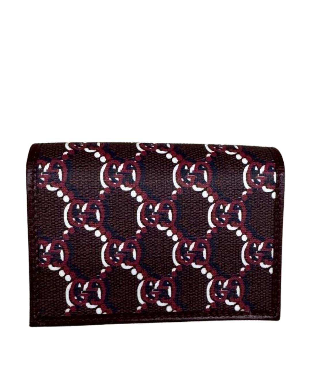GUCCI Бордовый кошелек, фото 1